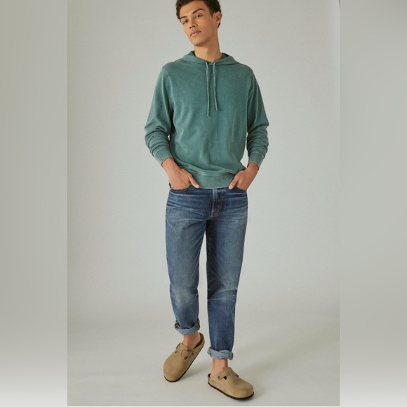 NWT LUCKY BRAND / 365 Vintage Loose Distressed Crop High Rise Jeans Size 32x29 - Picture 12 of 12